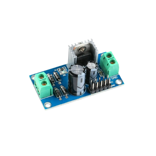 Three Terminal Voltage Regulator Power Supply Module